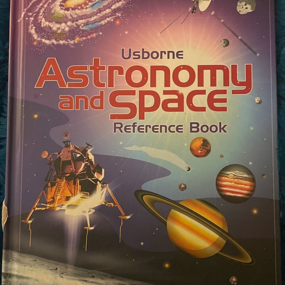 Lot of 2- Astronomy and Space Reference & What the Moon is Like